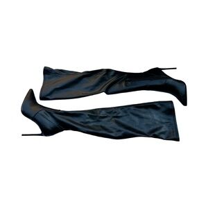 Steve Madden Black Over the Knee Boots